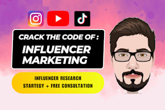 youtube tiktok instagram influencer research, influencer marketing