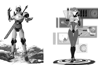 making you comic in manga style