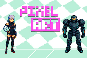 do 8 bit pixel art animation for games