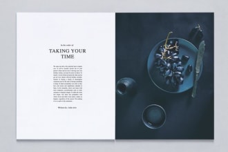 design magazines and books layout creatively