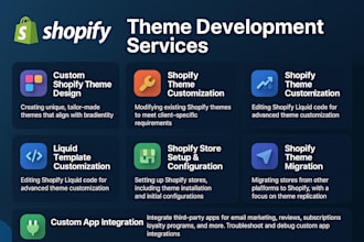 do expert shopify theme design and customization