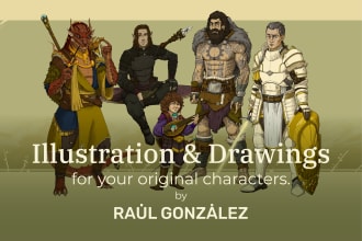 make great art for your dnd and role play characters