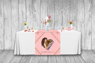 make a table runner perfect for your party and events