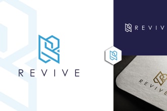 do modern minimalist luxury 3d business logo design