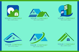do professional real estate logo design
