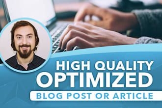 write a high quality SEO article, linkedin, or blog post in 24 hrs
