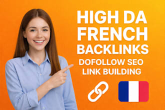 do french high da backlinks dofollow france SEO link building
