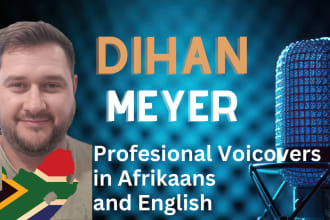 voiceovers in afrikaans or english for radio, tv, online ads