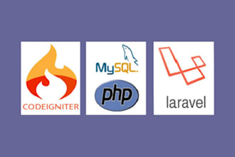 fix, install and develop php, laravel, codeigniter websites