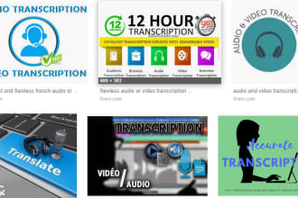 write perfect audio and video transcription