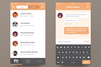 create chat app for iphone or ios without firebase or any other library used