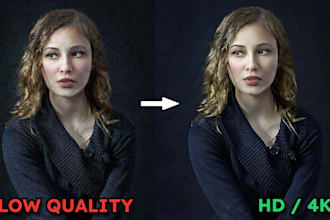 convert low quality images to HD and enhance details
