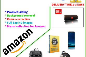 personalize image list for amazon products, products photomontage