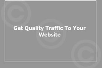 bring quality traffic that converts