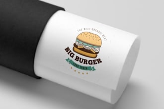 create minimalist coffee shop,BBQ, restaurant and food logo