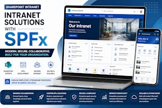 develop a sharepoint customized intranet or custom sites
