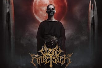 create a badass metal album cover