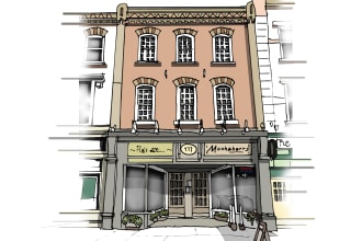 draw urban situations and scenery