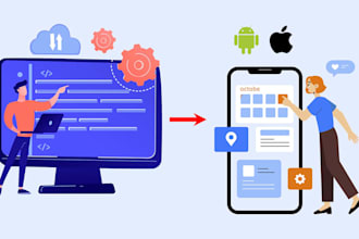 turn your website into an IOS or android app