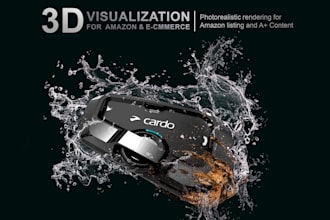 create photorealistic rendering for your amazon listing