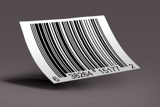 create vectorized barcode for your product