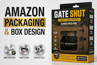 create amazon packaging and box design