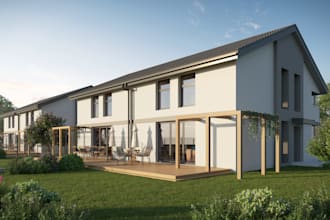 do fantastic house 3d renderings