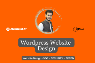 build professional responsive wordpress website design or blog magzine