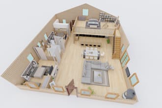 design residential houses and flooring plan