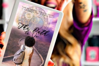 create a catchy cover for you wattpad or kindle ebook