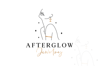 do hand drawn boho, botanical, minimalist logo design