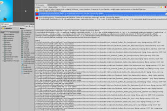 fix build errors for ios and android in unity3d