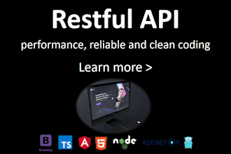 do restful api with node js, go lang, asp net