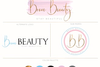 do complete signature branding kit for you