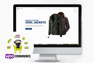 design and develop ecommerce website using woocommerce