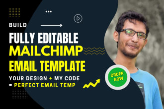 code professional html mailchimp email template