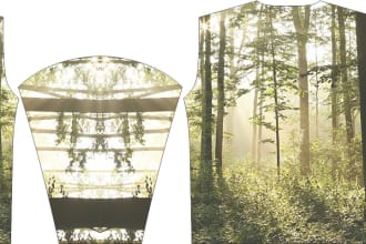 layout your jersey designs into patterns for sublimation