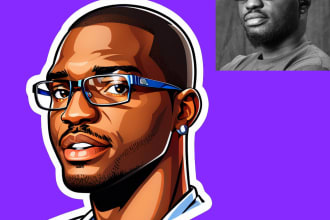 make a cartoon sticker with your image