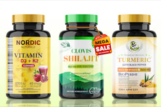 do product label design and supplement label design
