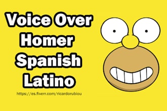 do homer voice yellow character