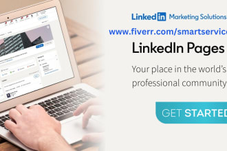 create, optimize, and revamp your linkedin business page