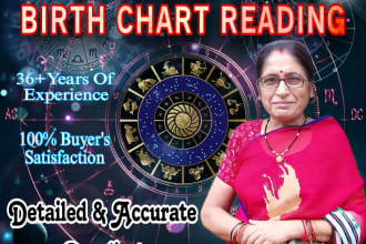 do vedic astrology reading of your natal birth chart