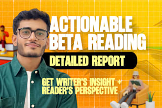 beta read and critique your novel or short story