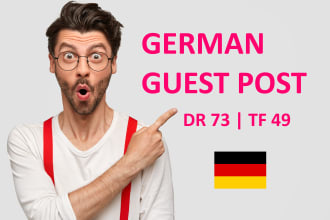 write guest post backlink on german SEO high authority blog