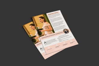 design brand elevating press or media kit,epk, one pager, speaker one sheet, bio