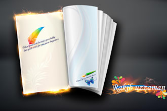 do book cover design and interior design for book formatting