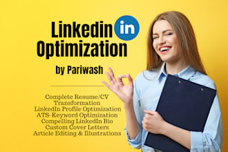 design, revamp cv, cover letter, linkedin page,profile