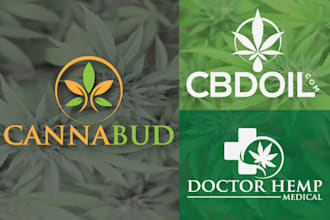 do unique medical cannabis,weed marijuana, hemp cbd oil logo