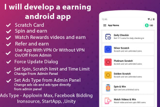 develop a earning android app