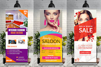 design roll up banner, retractable banner, stand banner